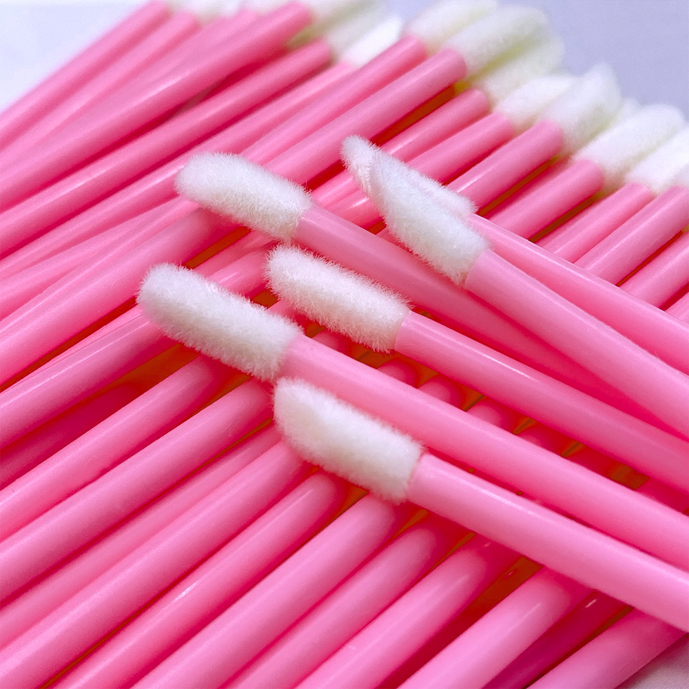 Beauty Makeup Salon - 50/500 pçs escova labial descartável extensão