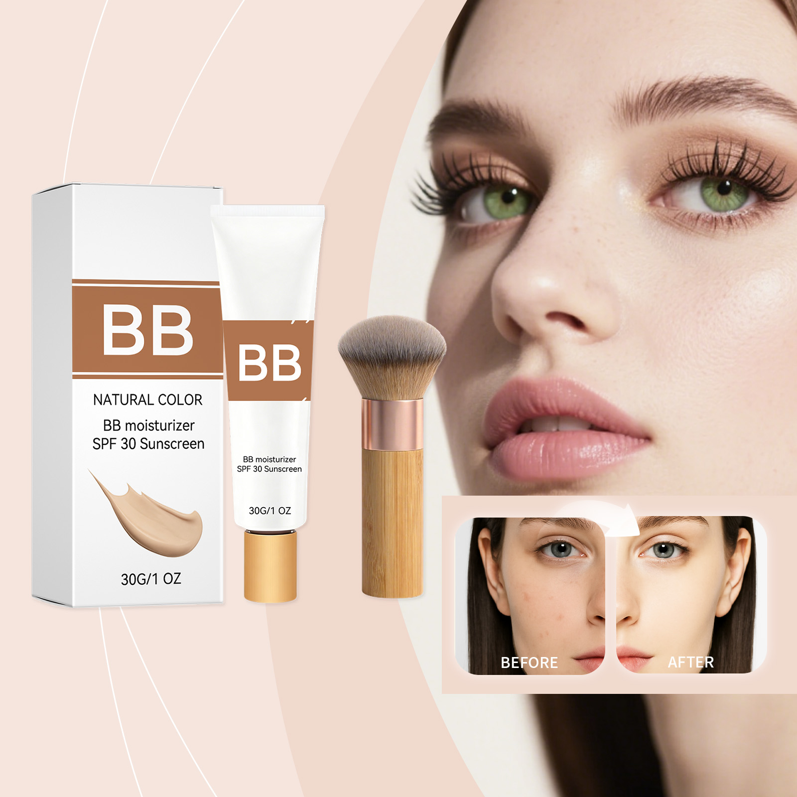 Bb Cream Tinted - Creme Hidratante com Cor SPF 30