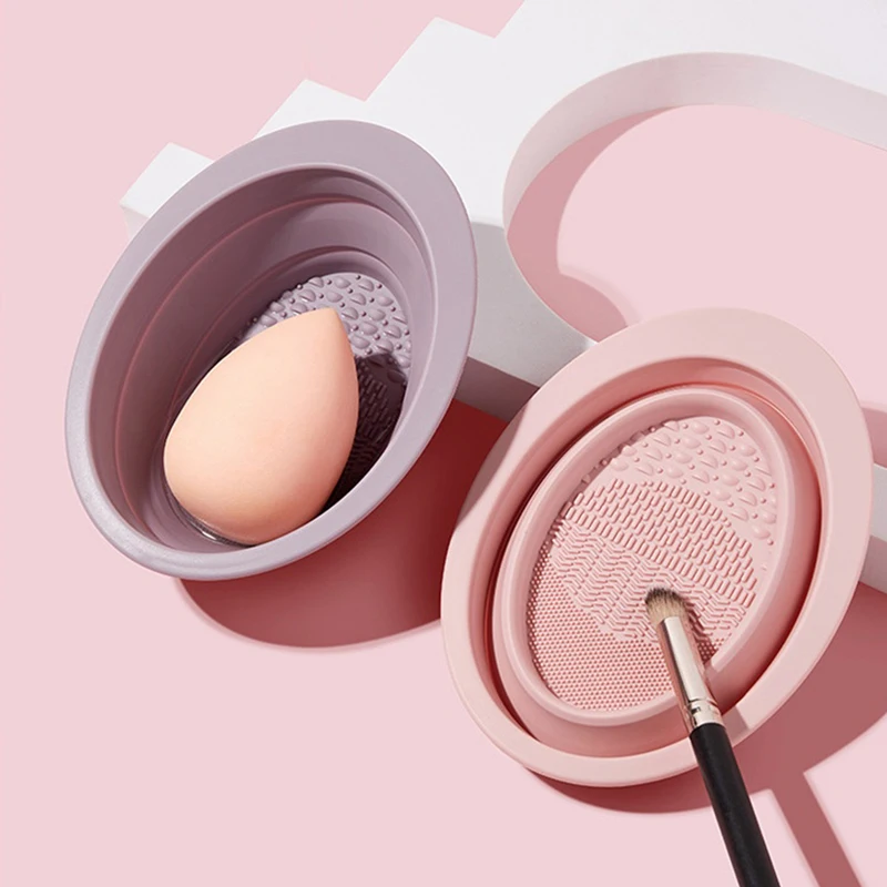 Beauty Makeup Products - Tigela de Silicone para Limpeza de