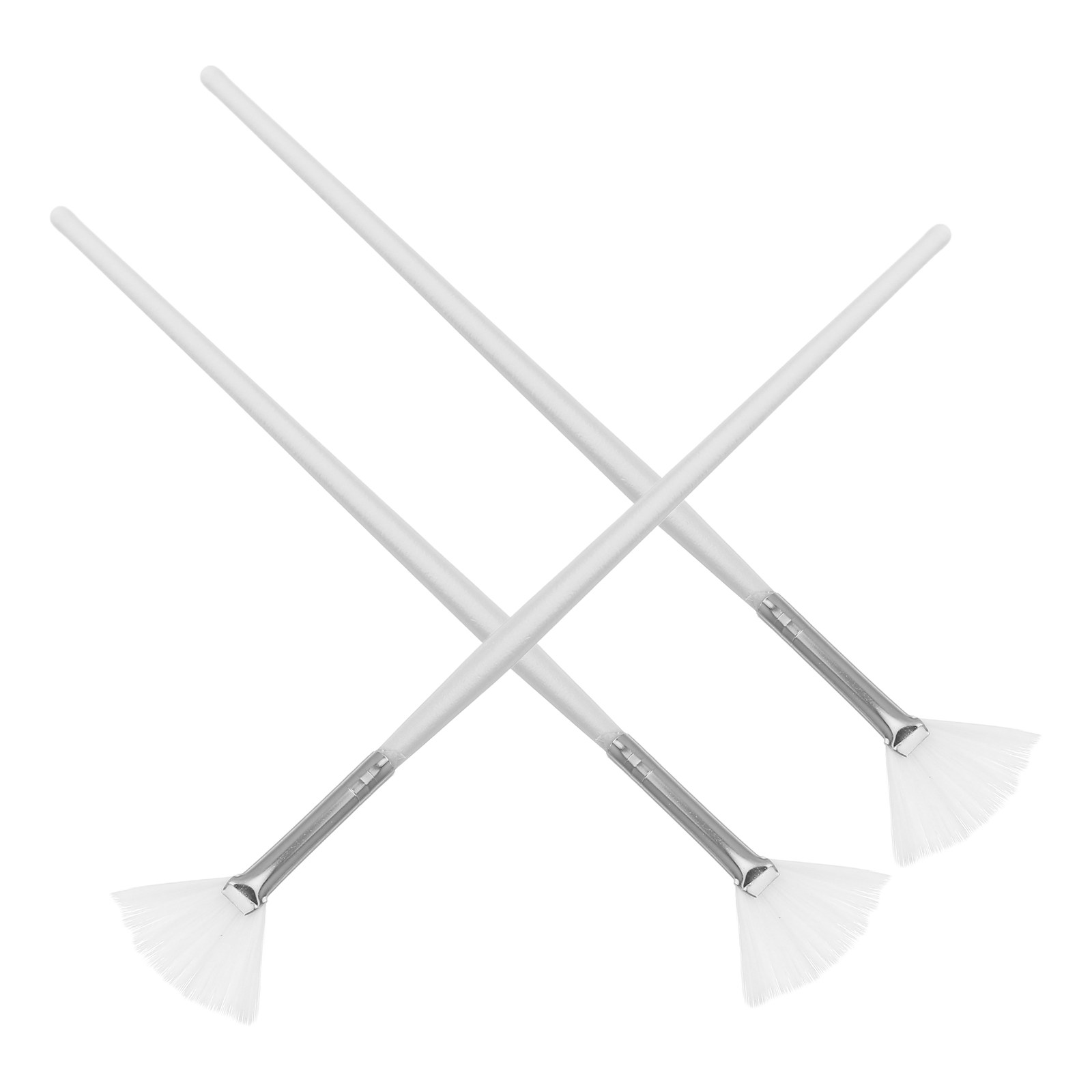 Beauty Makeup Brushes - Kit com 3 Pincéis Aplicadores de