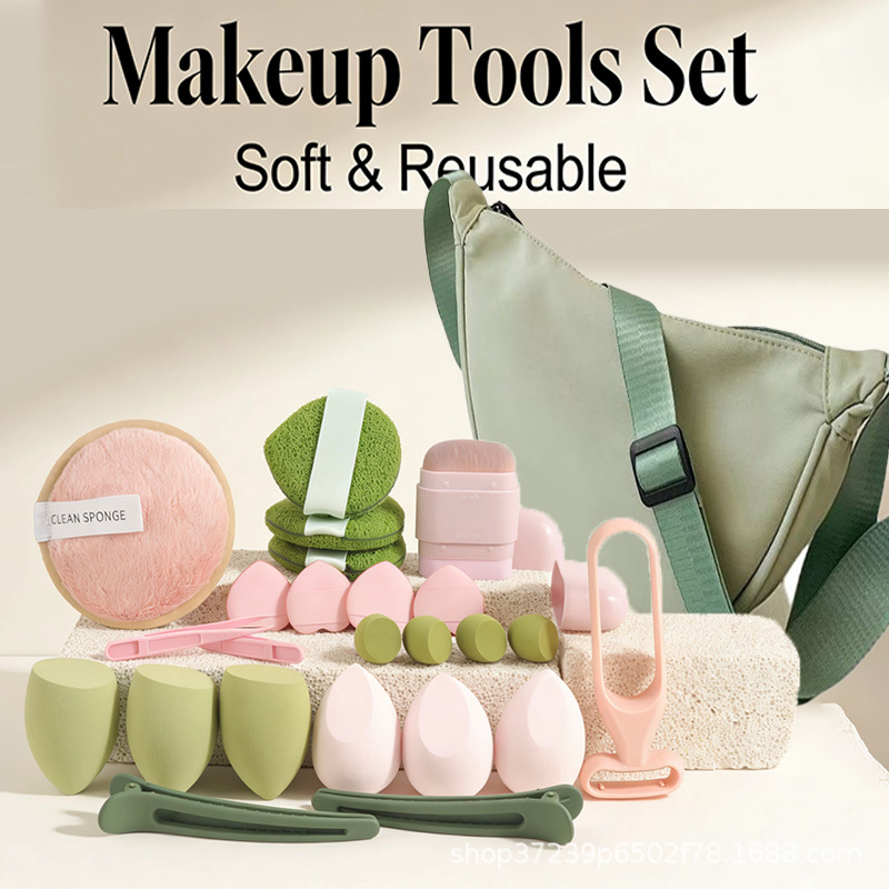 Beauty Makeup Gift Sets - Bolsa Estilosa para Maquiagem com 23