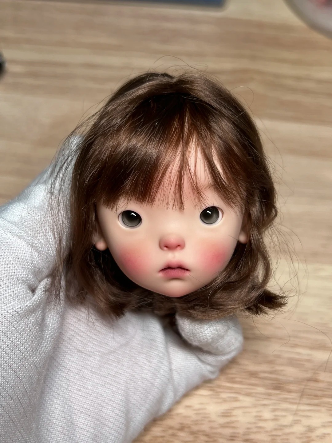 Beauty Makeup Girl - Cabeça de boneca sd bjd escala