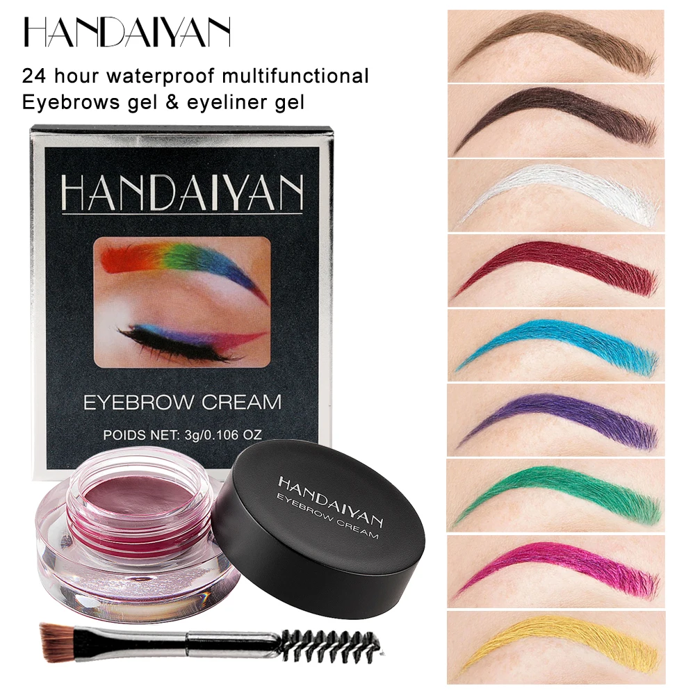 Bb Cream Tinted - HANDAIYAN Colorido Sobrancelha Creme Gel Alto
