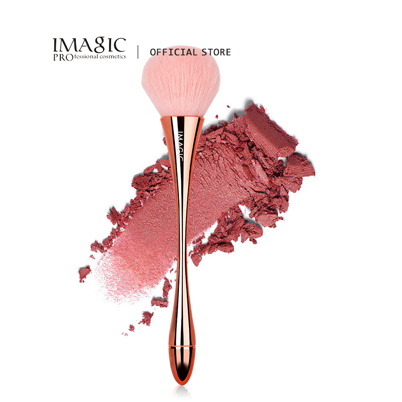 Beauty Makeup Images - Imagic-pincel único blush, cor rosa e