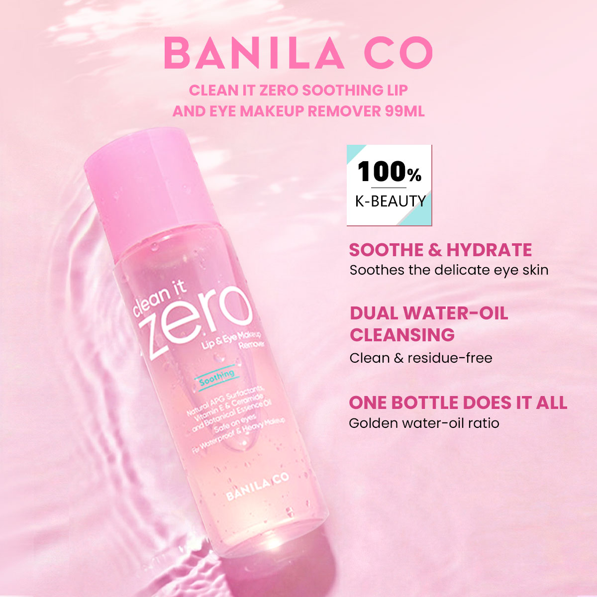 Beauty Makeup Salon - BANILA CO Clean it Zero Removedor