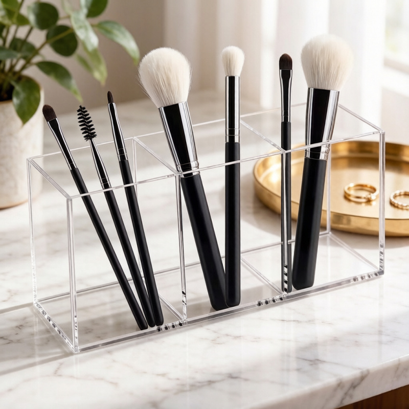 Beauty Makeup Desk - Caixa de Armazenamento de Maquiagem em