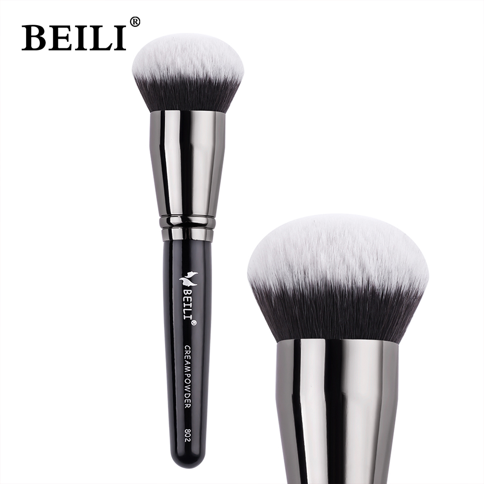 Beauty Queen Makeup - Preto fundação compõem escova creme fundação