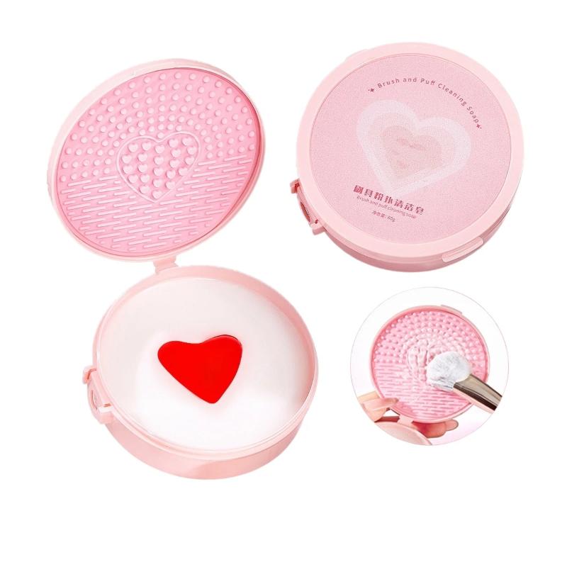Beauty Makeup Brushes - Sabonete Limpador de Pincéis de Maquiagem