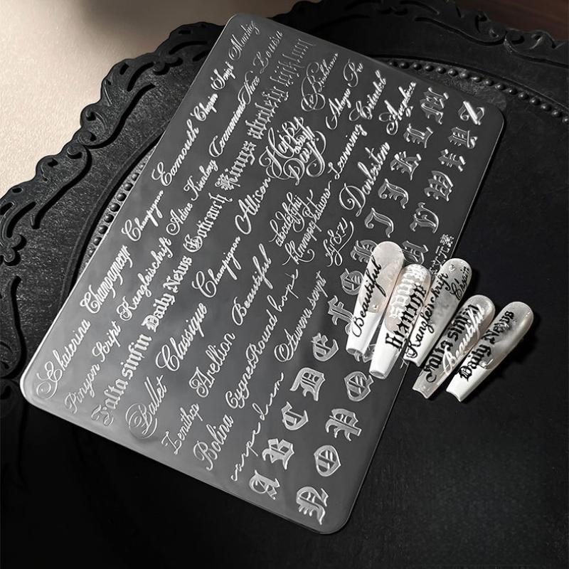 Nail Art Stamping Kit - 1 unidade de Placas de Estampagem