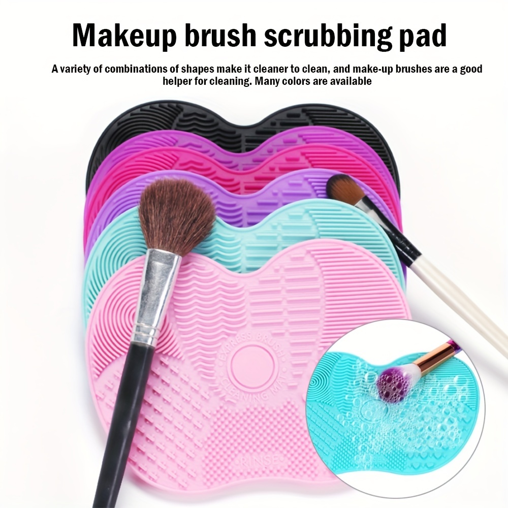 Beauty Makeup Products - Almofada de limpeza de escova de