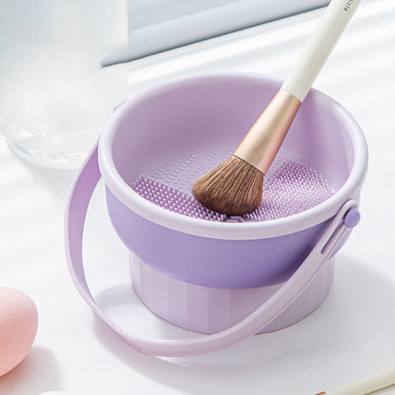 Beauty Makeup Brushes - Esponja de Silicone para Limpeza de