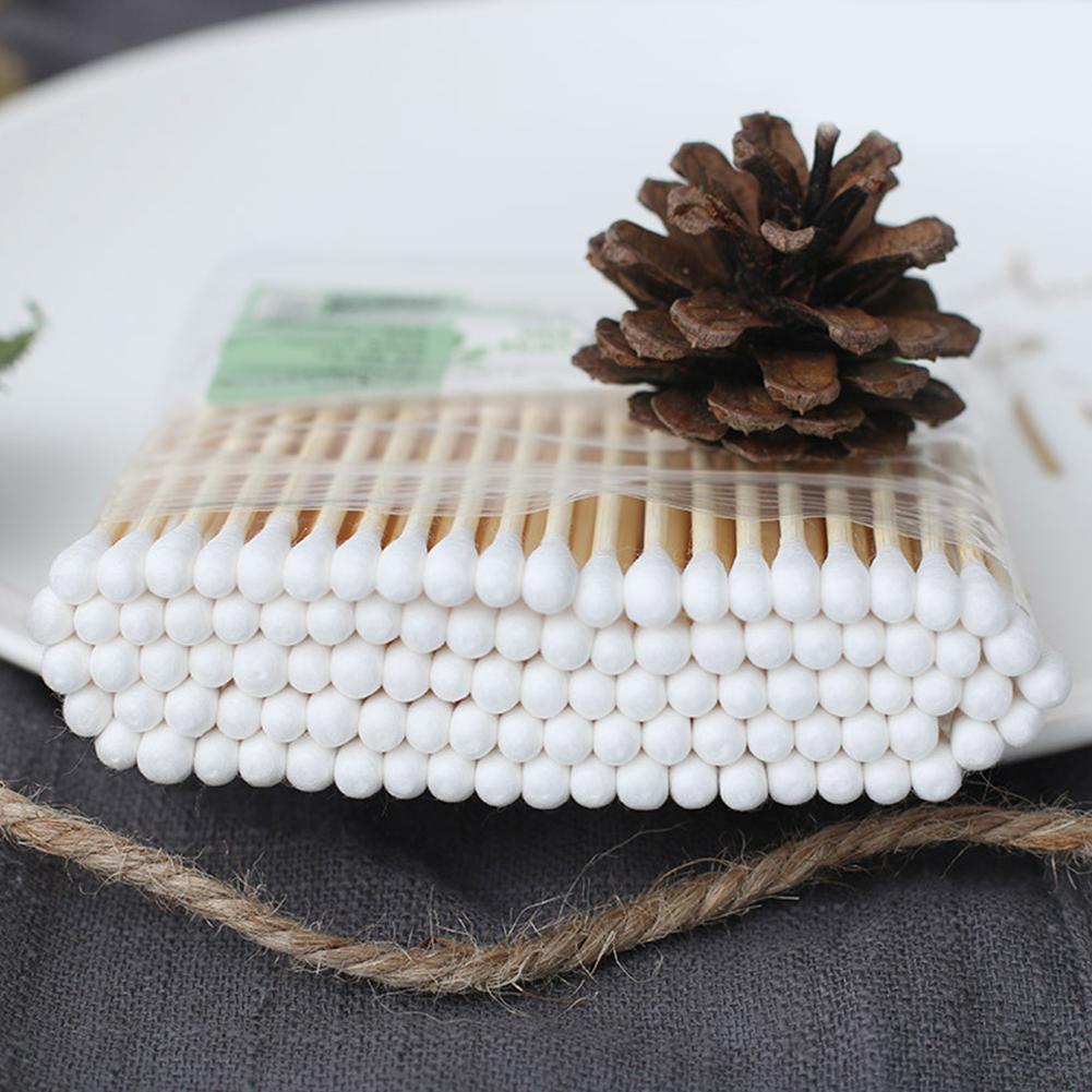 Beauty For You Makeup - 10/100pcs cotonetes descartáveis para aplicação de