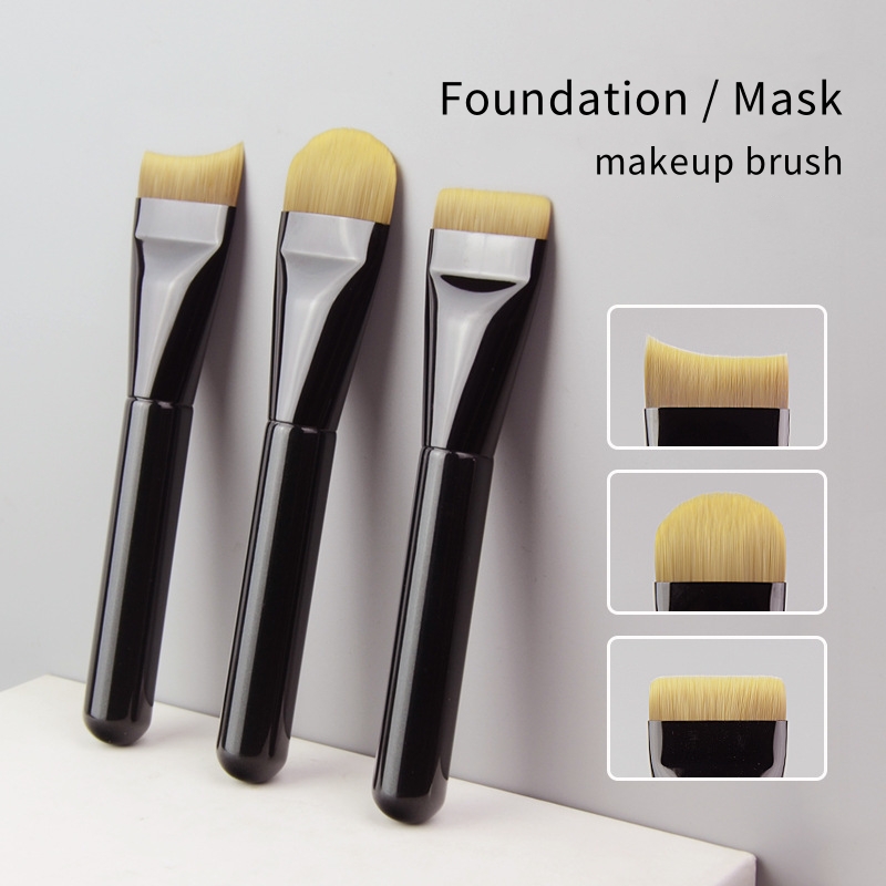Beauty Queen Makeup - Pincéis de maquiagem para base, ultrafinos,