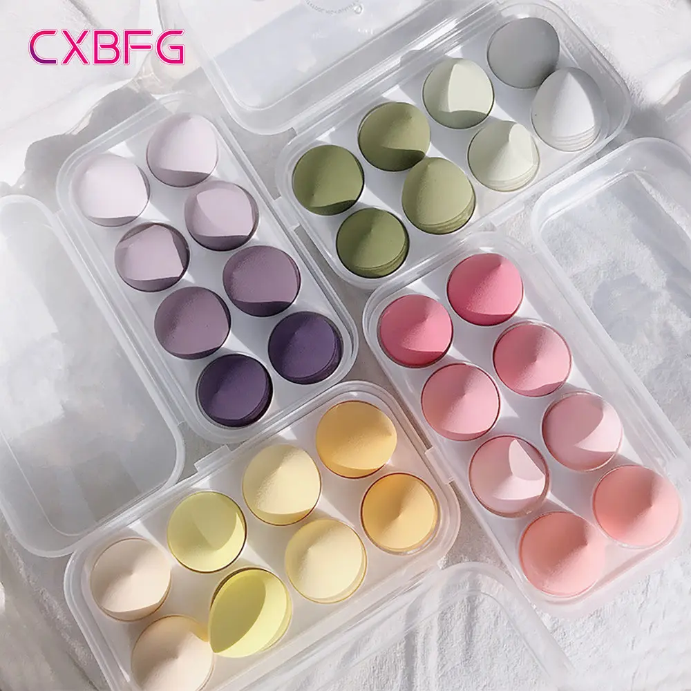 Beauty Bay Makeup - 4/8 pçs esponja de maquiagem liquidificador