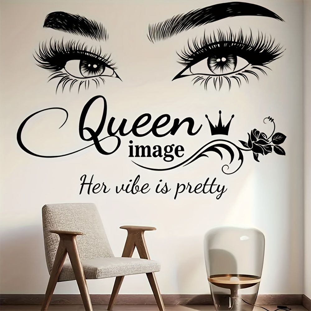 Beauty Makeup Images - Adesivo de parede com coroa de