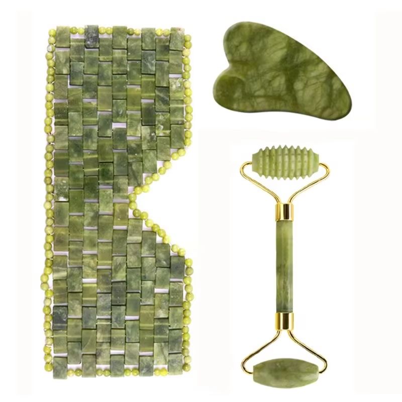 Máscara Facial de Jade Massage - Jade Roller Gua Sha avaliação e preço