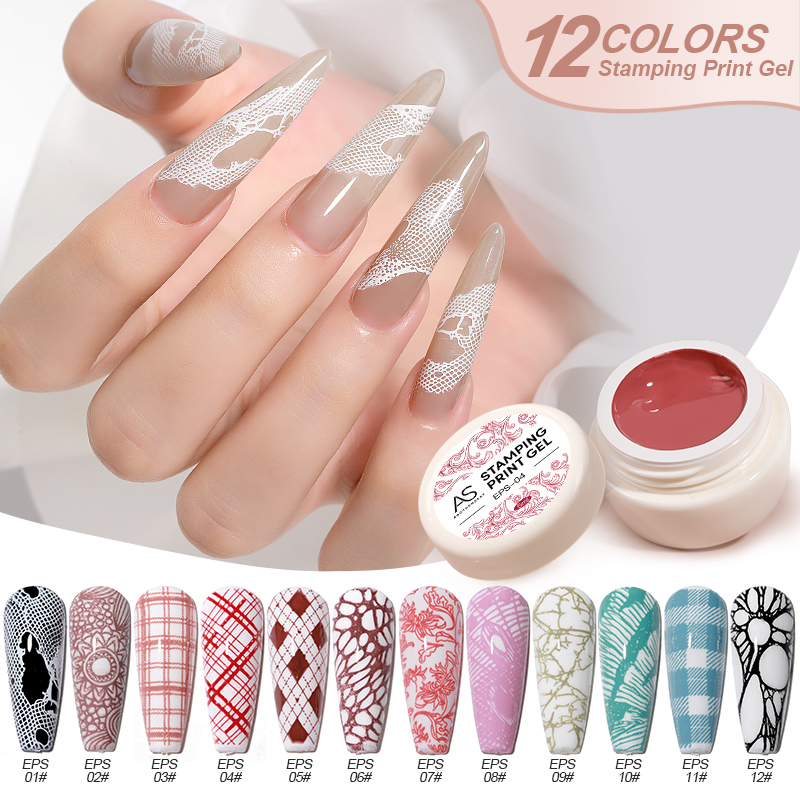 Conjunto de esmaltes em gel pa - Nail Art Stamping Kit avaliação e preço