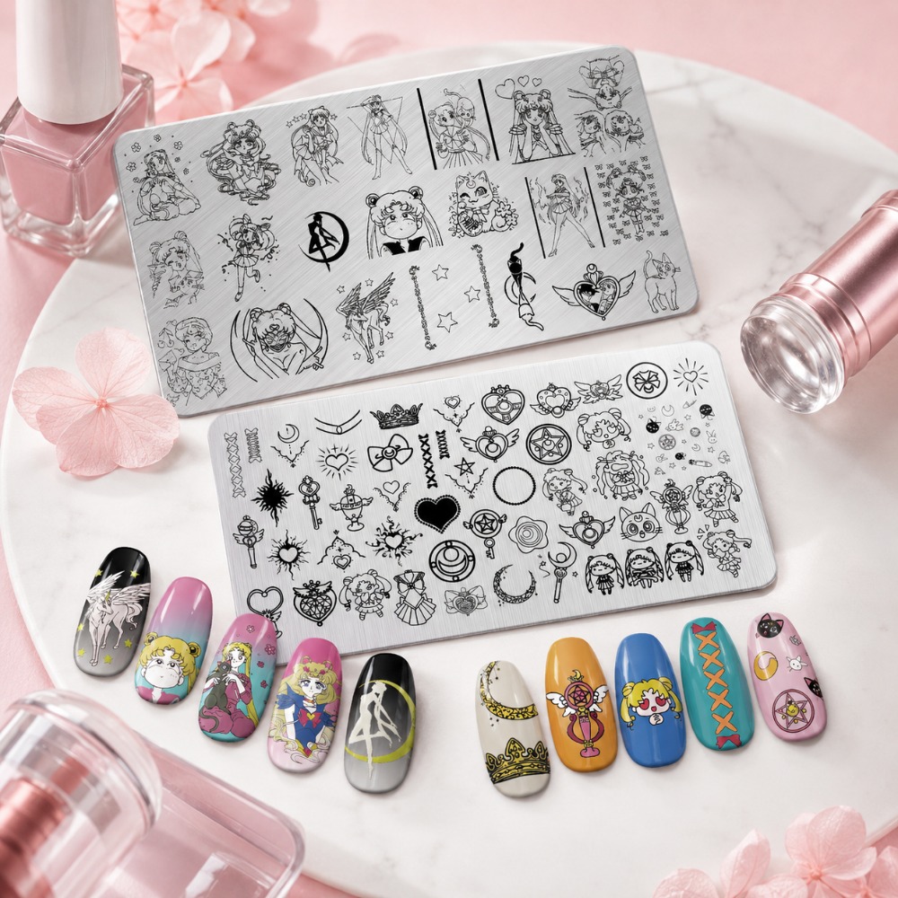 Placa de Estampagem de Unhas S - Nail Art Stamping Kit avaliação e preço