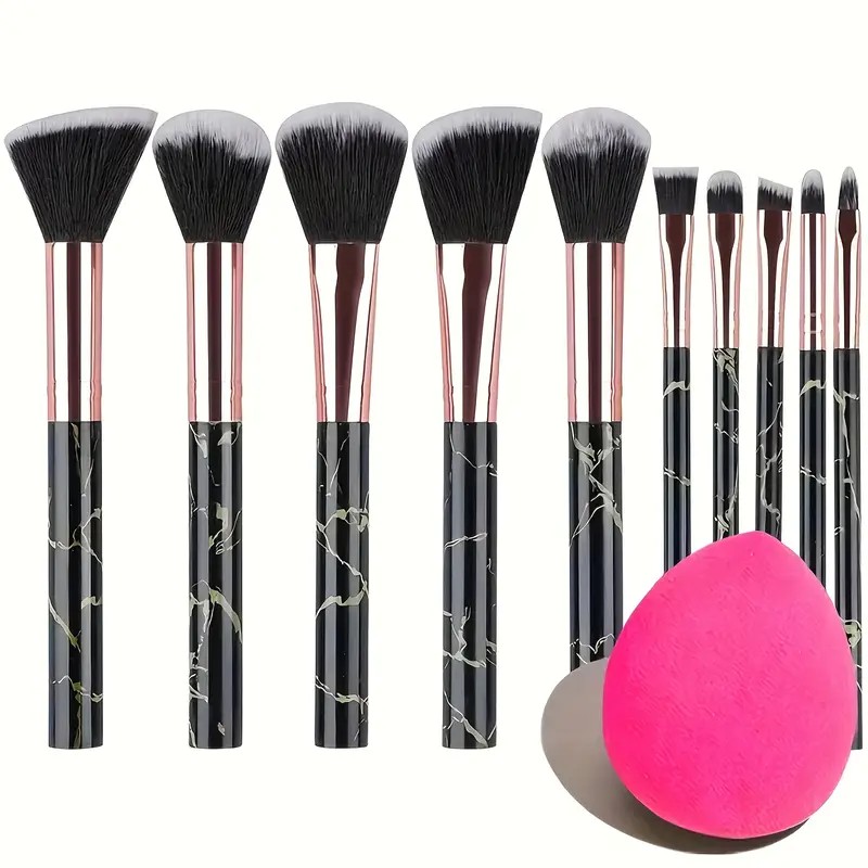 Conjunto de pincéis de mármore - Beauty Makeup Gift Sets avaliação e preço