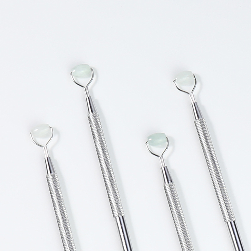 Olhos anti rugas naturais rolo - Jade Roller Gua Sha avaliação e preço