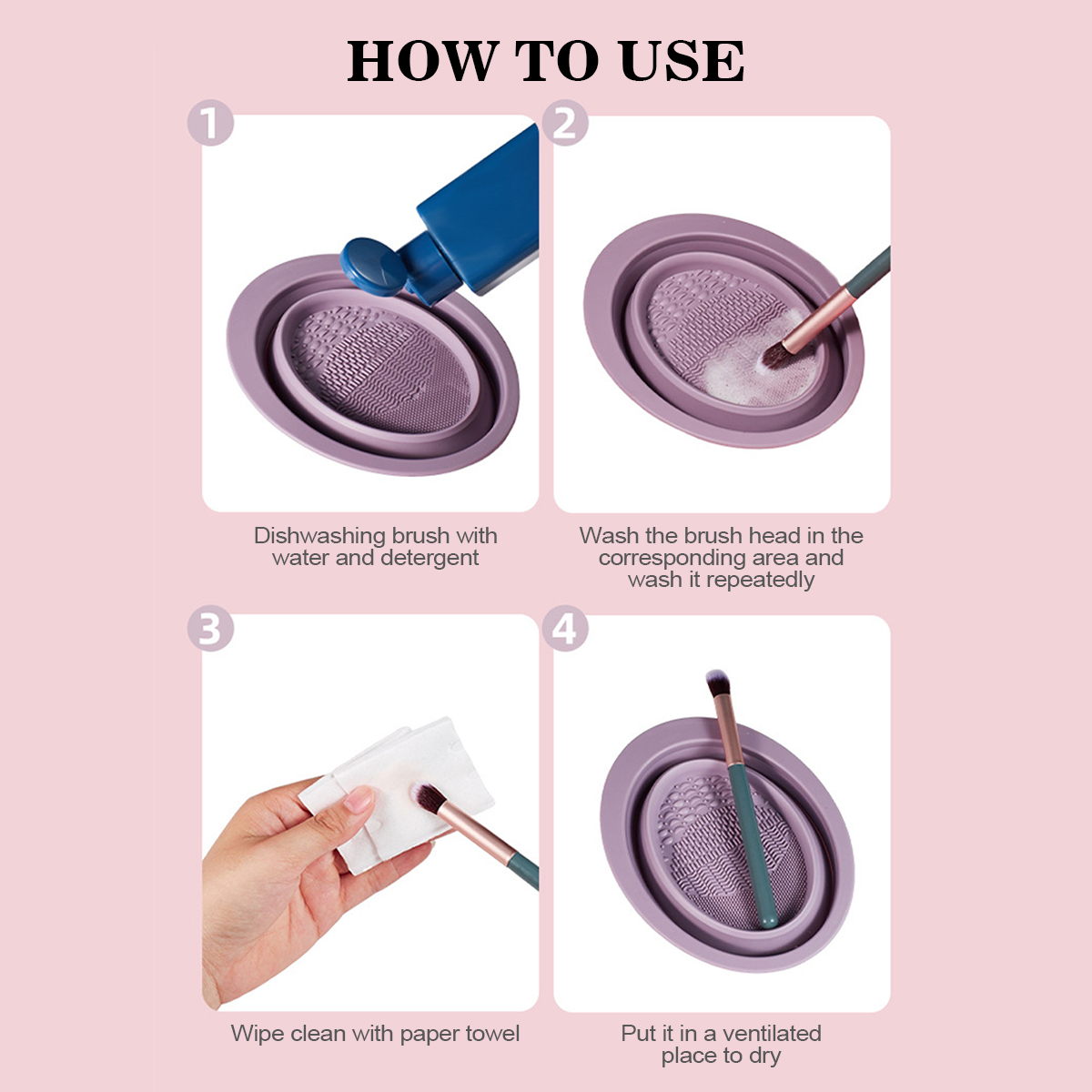 Tigela de Silicone para Limpez - Beauty Makeup Products avaliação e preço