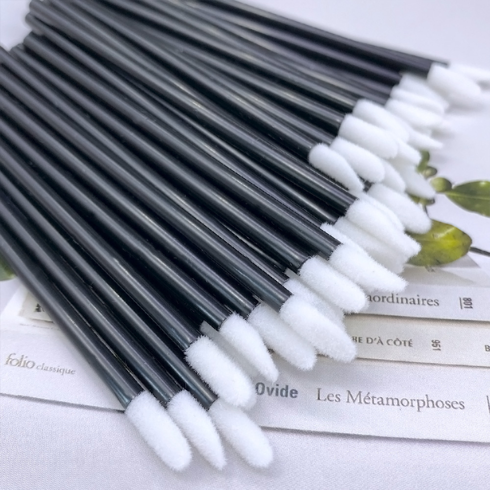 100 pçs escova labial descartá - Beauty Makeup Products avaliação e preço
