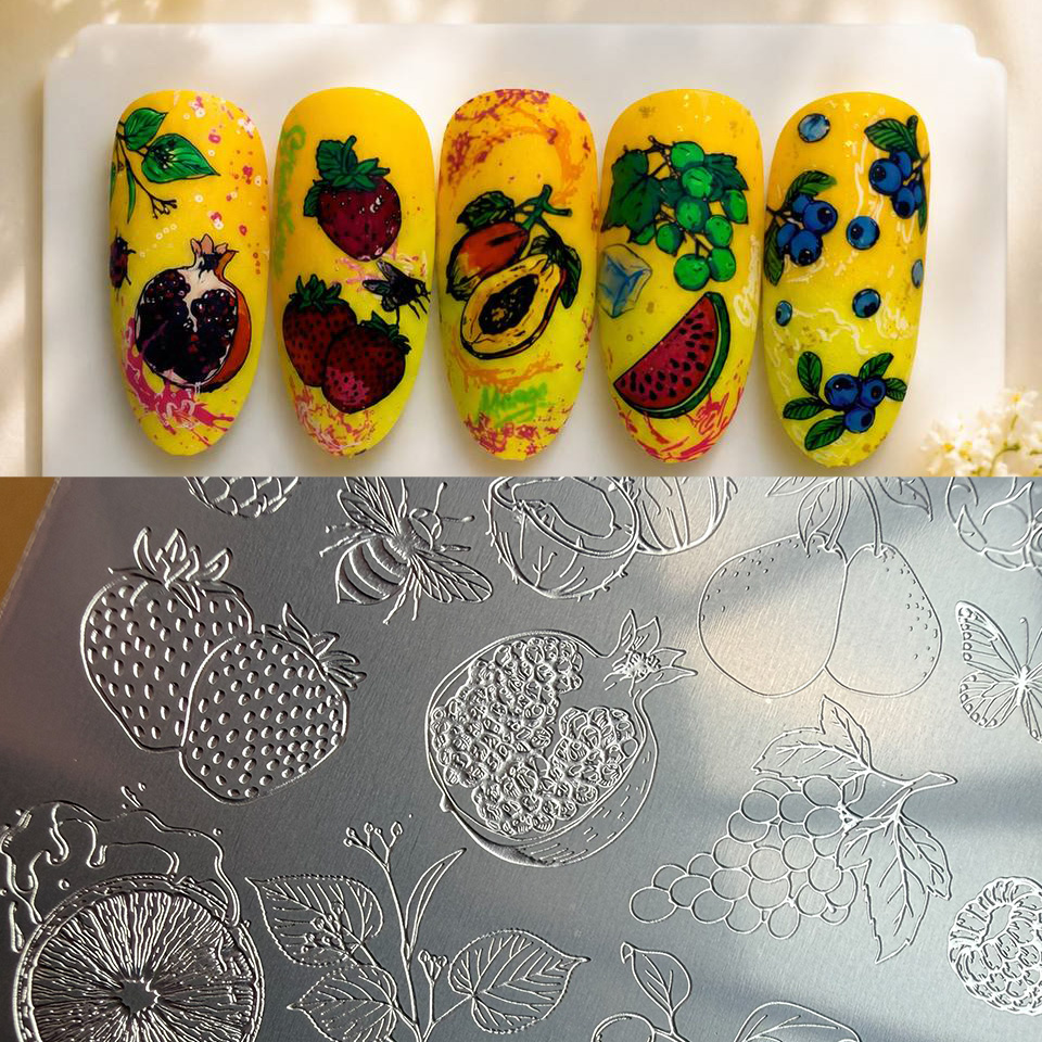 Placas de Estampagem para Unha - Nail Art Stamping Kit avaliação e preço