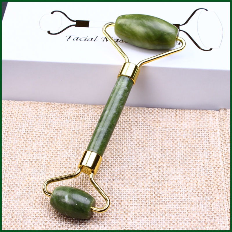 Cuidados com a pele pedra de q - Jade Roller Gua Sha avaliação e preço