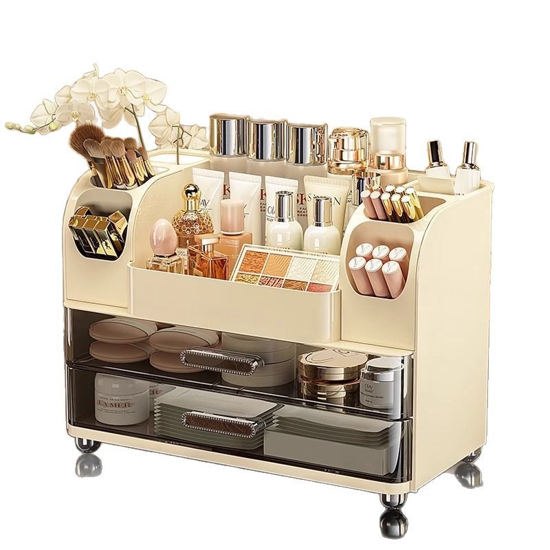Caixa de armazenamento de cosm - Beauty Makeup Desk avaliação e preço