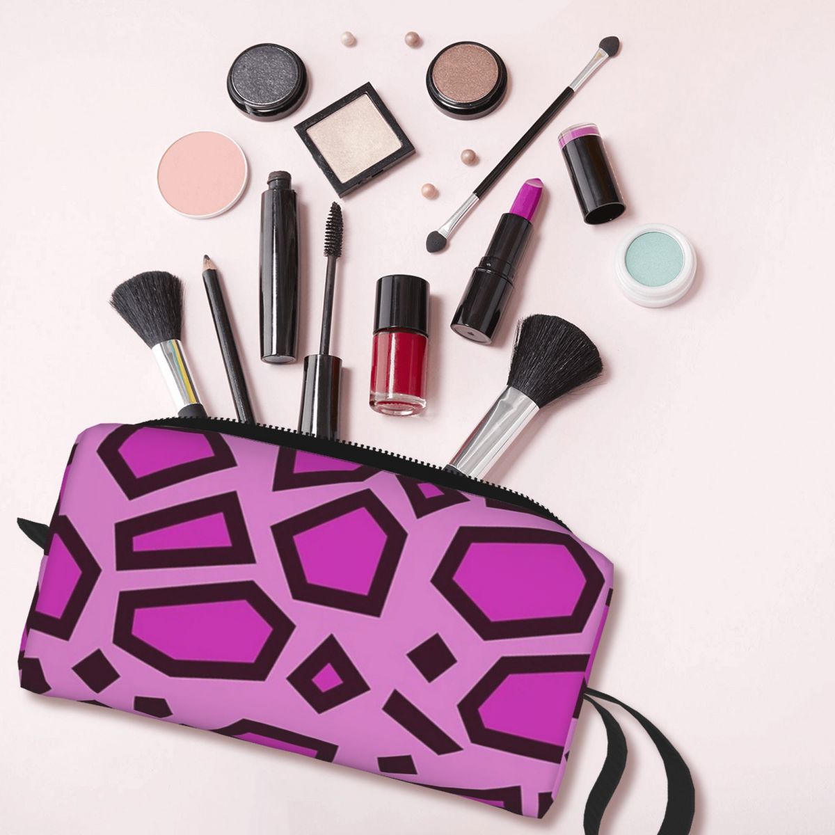 Bolsa de maquiagem Kipo Pink M - Jaguar Beauty Makeup avaliação e preço
