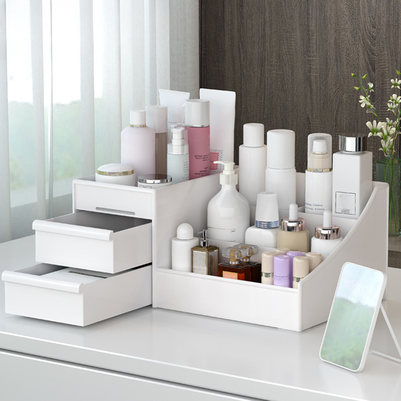 Grande capacidade nova gaveta  - Beauty Makeup Desk avaliação e preço