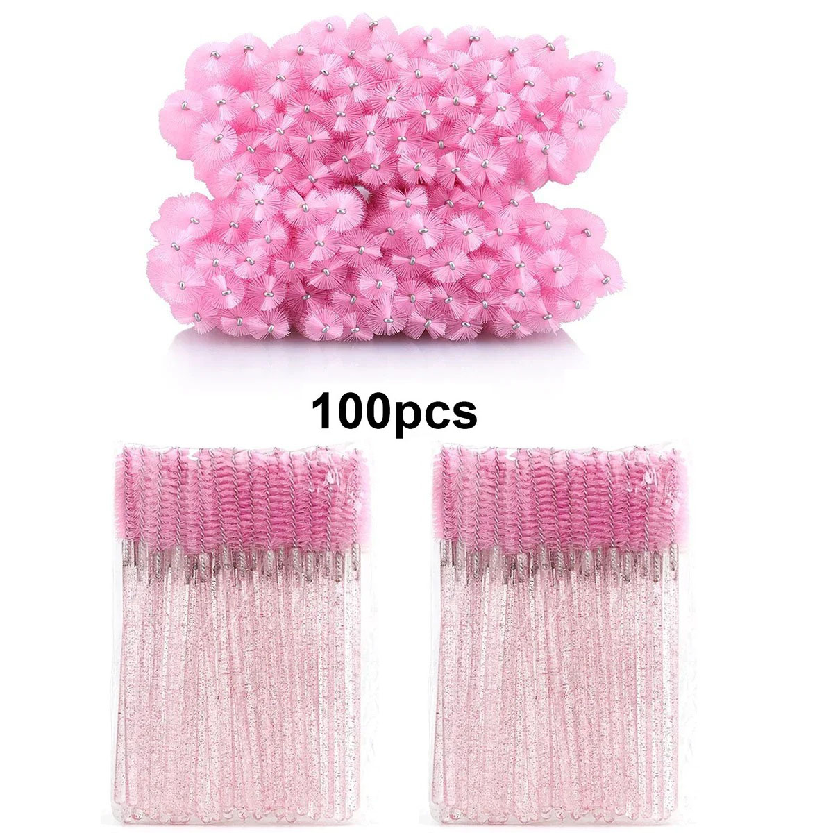 100 pçs pincéis descartáveis p - Beauty Makeup Products avaliação e preço