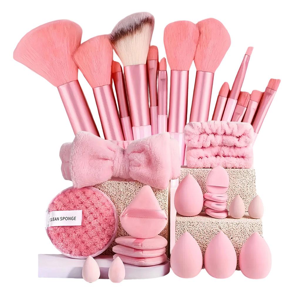 Conjunto de 33 Pincéis e Espon - Beauty Makeup Gift Sets avaliação e preço