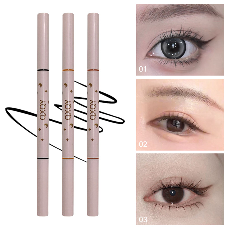 QXQY Delineador de cabeça dupl - Beauty Makeup Salon avaliação e preço