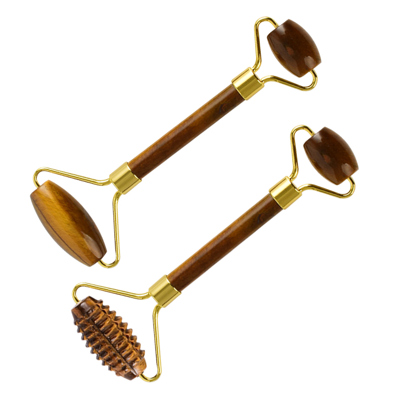 Rolo de jade olho de tigre nat - Jade Roller Gua Sha avaliação e preço