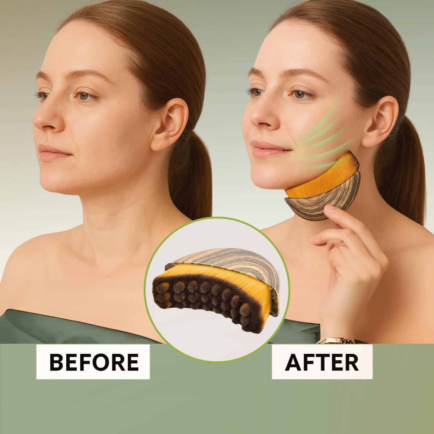 Escova de Contorno Linfático p - Beauty Queen Makeup avaliação e preço