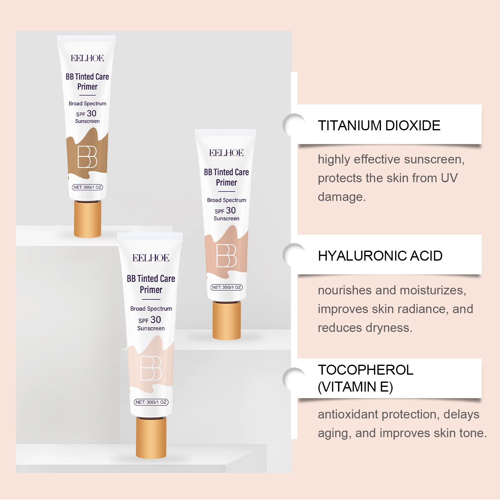 Creme BB protetor - Cobertura  - Bb Cream Tinted avaliação e preço