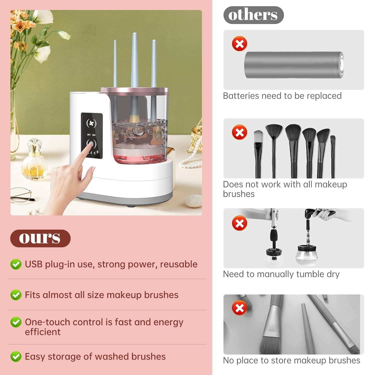 Máquina Automática Rotativa pa - Beauty Makeup Products avaliação e preço