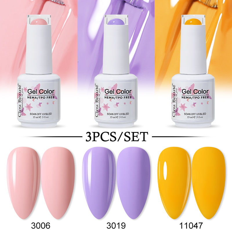 Clou Beaute 15ML 3 peças Conju - Nail Art Stamping Kit avaliação e preço