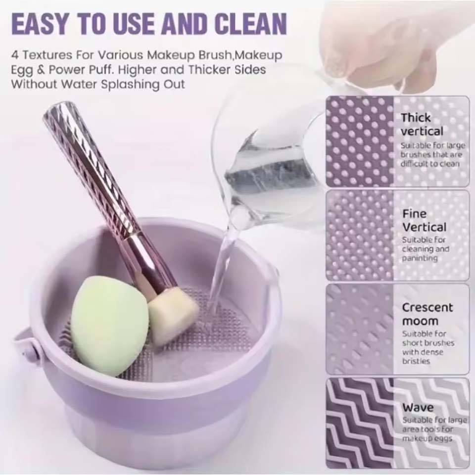 Tigela para Limpeza de Pincéis - Beauty Makeup Brushes avaliação e preço