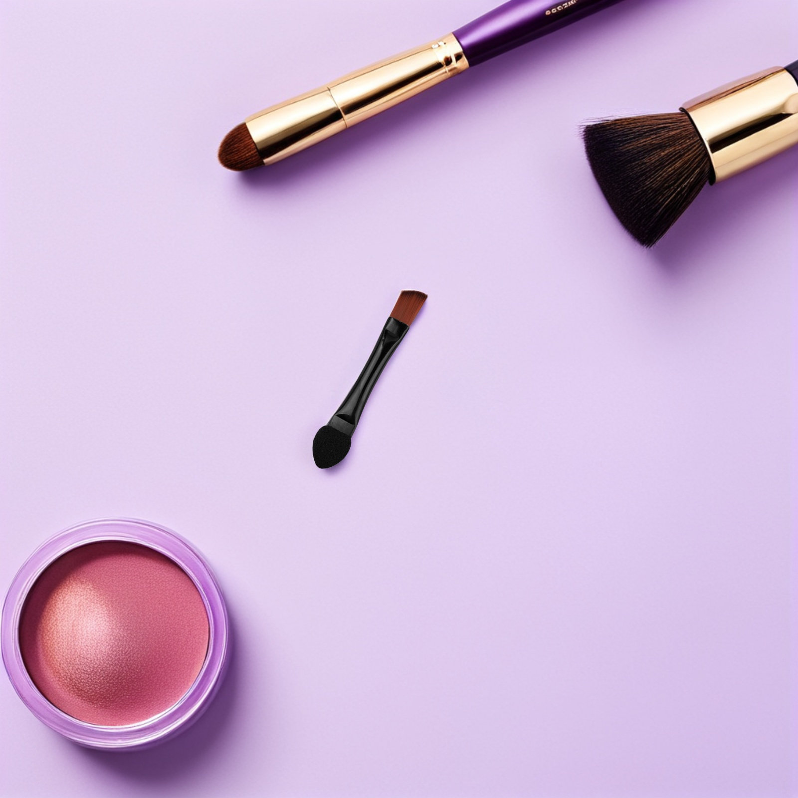 50 Pincéis Angulares de Ponta  - Beauty Makeup Brushes avaliação e preço
