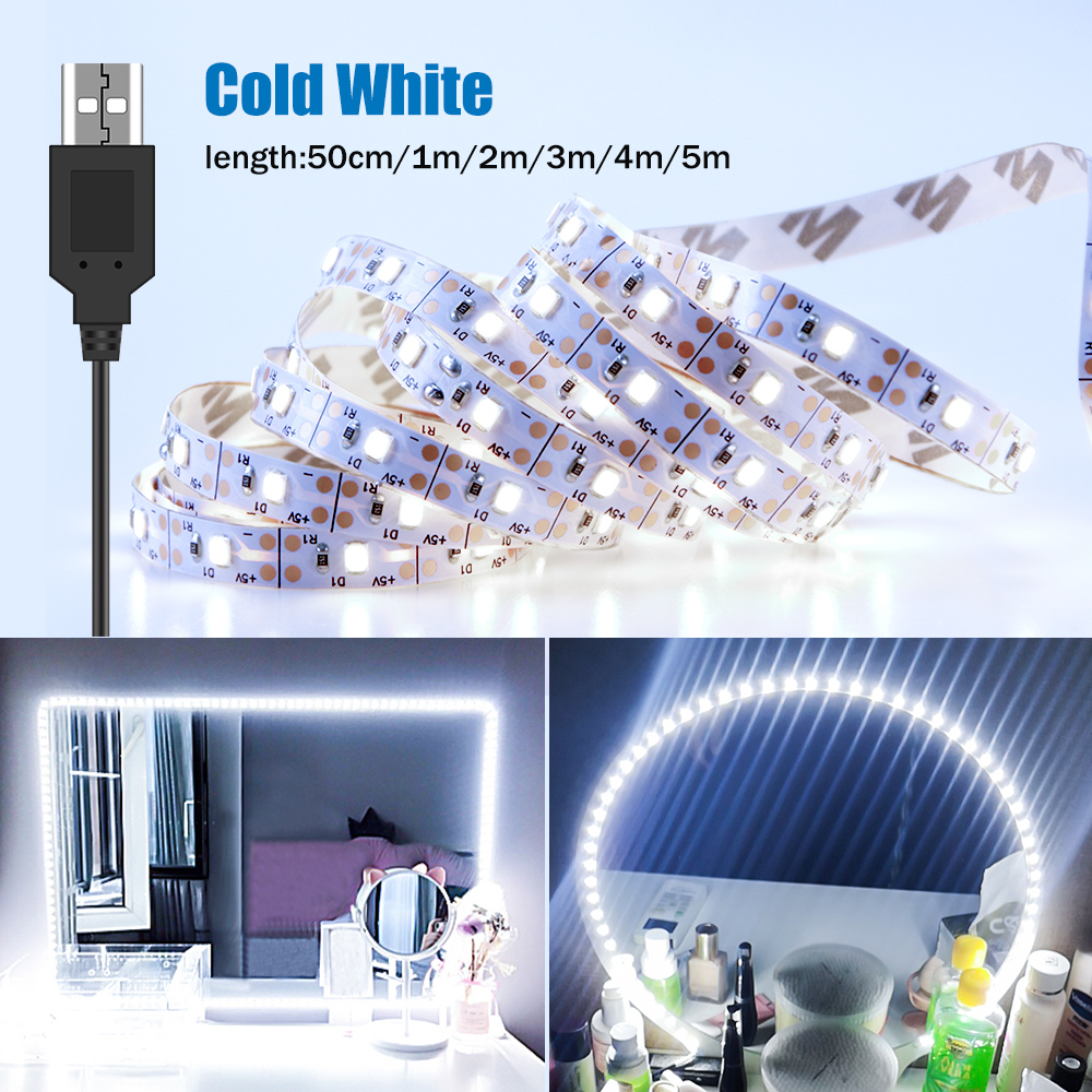 Dc5v led espelho de maquiagem  - Beauty Makeup Desk avaliação e preço
