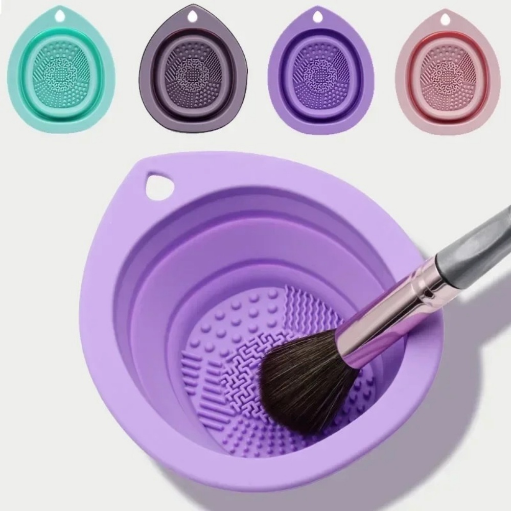Tigela Dobrável de Silicone pa - Beauty Makeup Products avaliação e preço