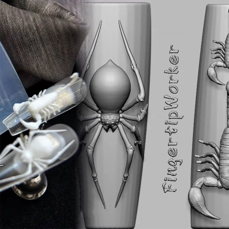 Molde de Silicone 3D Aranha Es - Nail Art Stamping Kit avaliação e preço