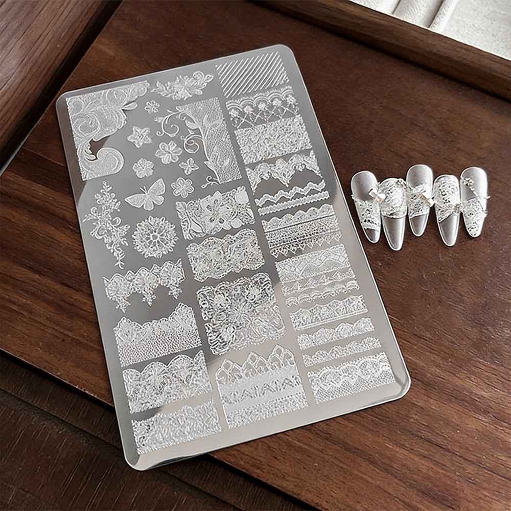 Placa de Estampagem de Unhas 3 - Nail Art Stamping Kit avaliação e preço