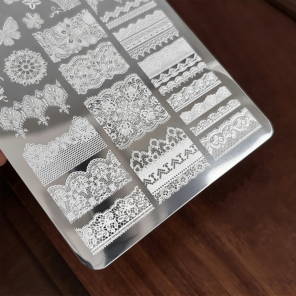 Placa de Estampagem de Unhas 3 - Nail Art Stamping Kit avaliação e preço