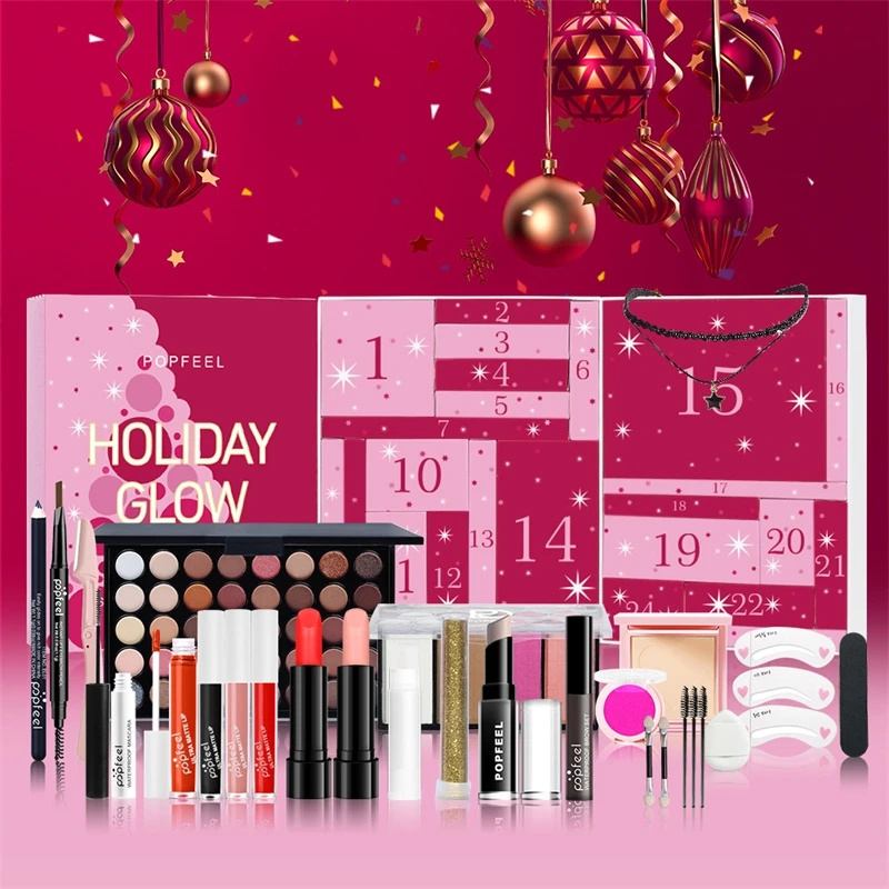 Conjunto de Maquiagem de Natal - Beauty Makeup Gift Sets avaliação e preço
