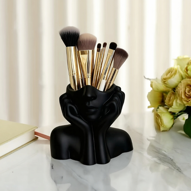 Suporte de pincel de maquiagem - Beauty Queen Makeup avaliação e preço