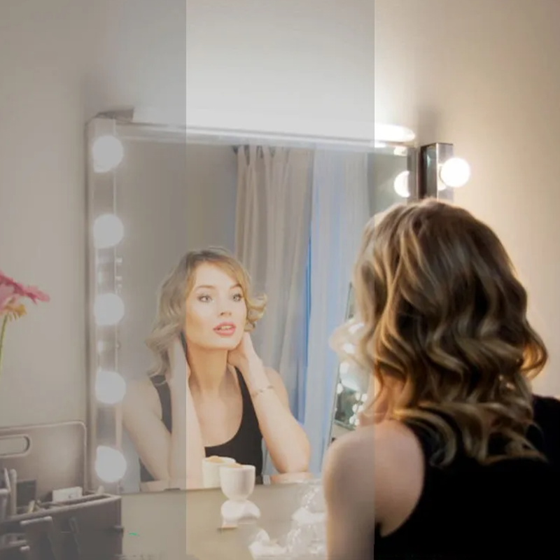 Espelho de Maquiagem LED com L - Beauty Makeup Desk avaliação e preço