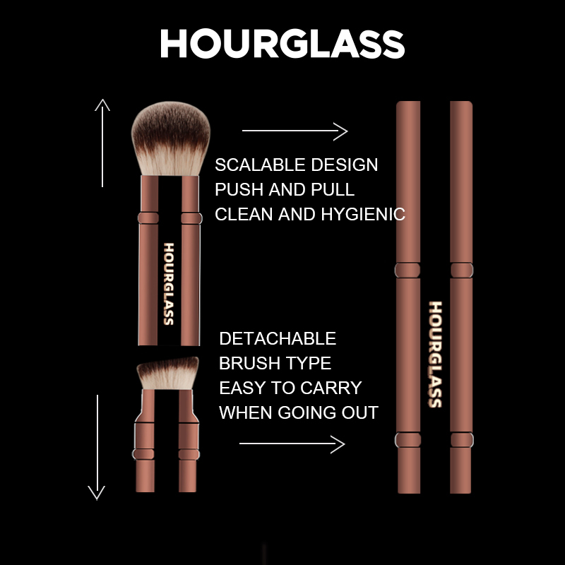 Pincel de maquiagem ampulheta  - Beauty Queen Makeup avaliação e preço